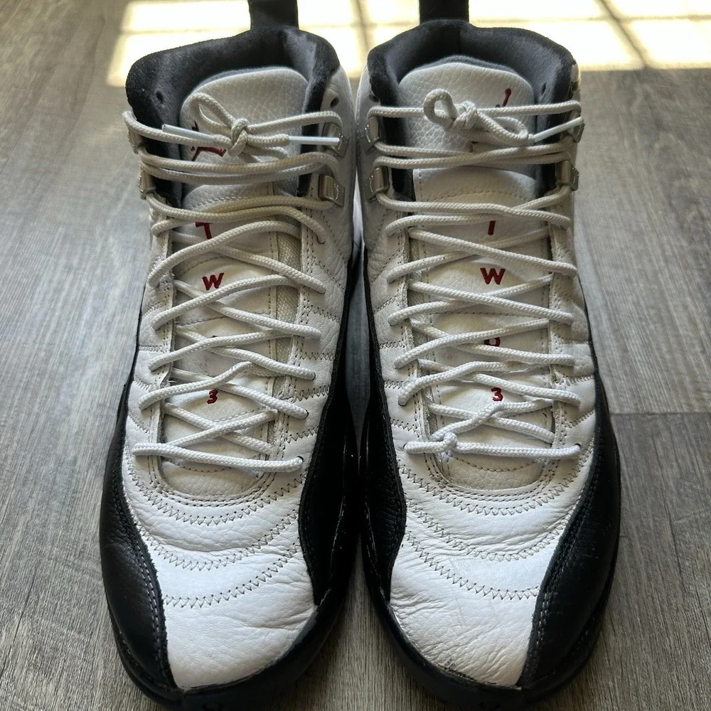 Jordan Air Jordan 12 Retro Playoff‎ 2022 Black/White Size 11.5 Mens CT8013-006